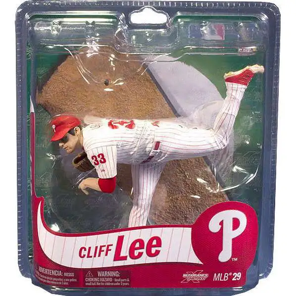 McFarlane Toys MLB Philadelphia Phillies Sports Picks Baseball Series 29 Cliff Lee Action Figure