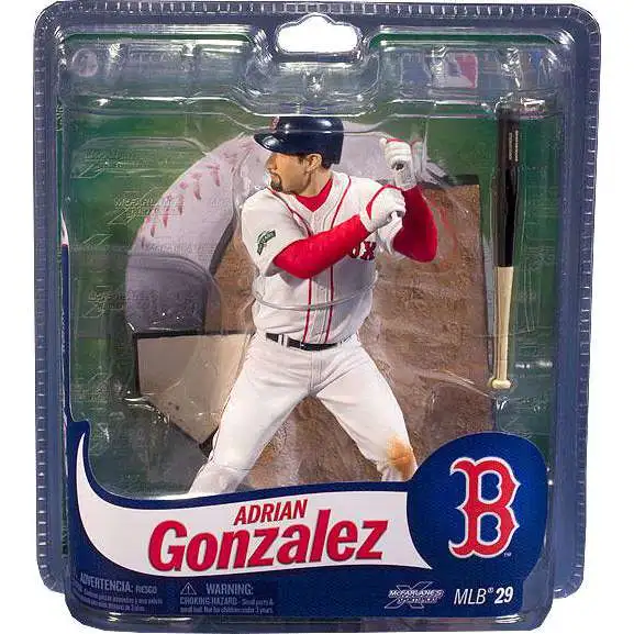 McFarlane Toys MLB Boston Red Sox Sports Picks Baseball Series 29 Adrian Gonzalez Action Figure