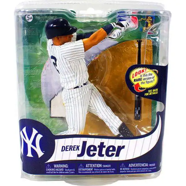 McFarlane Toys MLB New York Yankees Sports Picks Baseball Series 31 Derek Jeter Action Figure [Pinstripes Jersey]