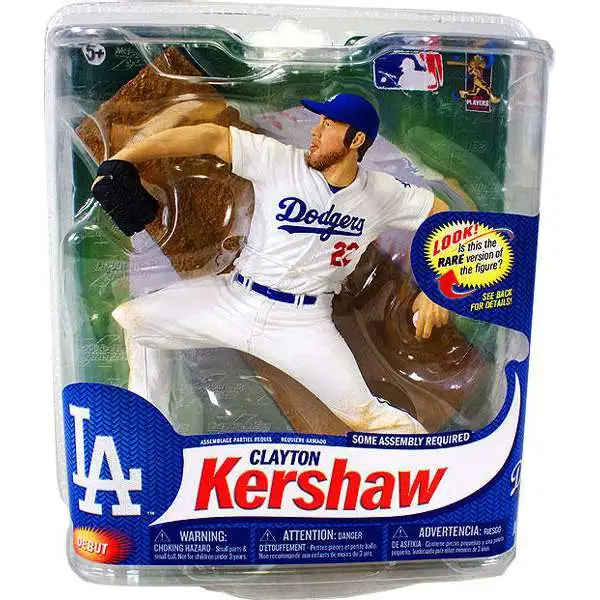 McFarlane Toys MLB Los Angeles Dodgers Sports Baseball Series 31 Clayton Kershaw Action Figure