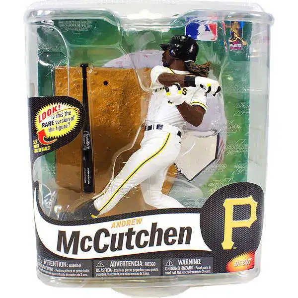 McFarlane Toys MLB Pittsburgh Pirates Sports Series 31 Andrew McCutchen  Action Figure White Jersey - ToyWiz
