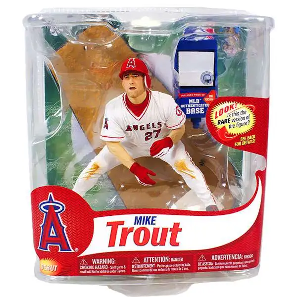 McFarlane Toys MLB Anaheim Angels Sports Picks Baseball Series 31 Mike Trout Action Figure [MLB Authenticated Base]