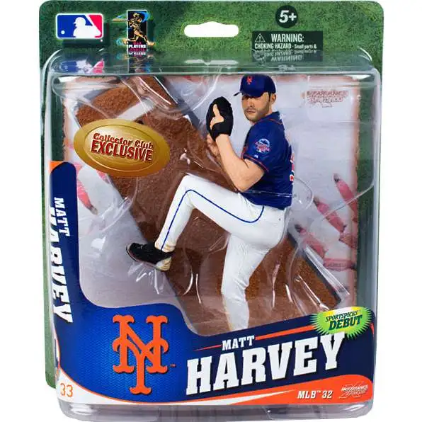 McFarlane Toys MLB New York Mets Sports Picks Baseball Series 32 Matt Harvey Exclusive Action Figure