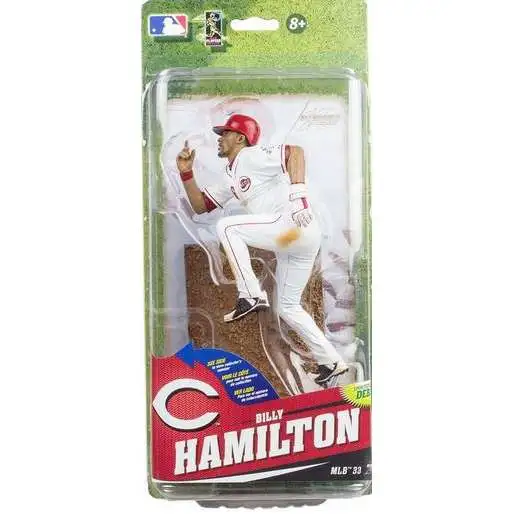 McFarlane Toys MLB Cincinnati Reds Sports Picks Baseball Series 33 Billy Hamilton Action Figure