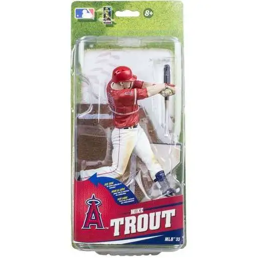 McFarlane Toys MLB Anaheim Angels Sports Picks Baseball Series 33 Mike Trout Action Figure [Red uniform]