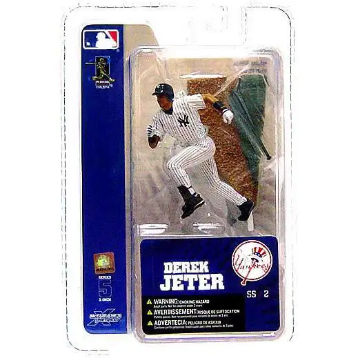 McFarlane Toys MLB New York Yankees Sports Picks Baseball 3 Inch Mini Series 5 Derek Jeter Mini Figure [Damaged Package]