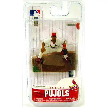 McFarlane Toys MLB St. Louis Cardinals Sports Picks Baseball 3 Inch Mini Series 6 Albert Pujols Mini Figure
