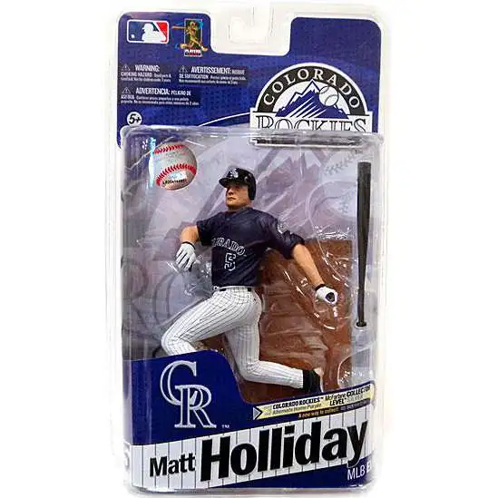 McFarlane Toys MLB Colorado Rockies Sports Picks Baseball 2011 Elite Series Matt Holliday Action Figure [Purple Jersey]