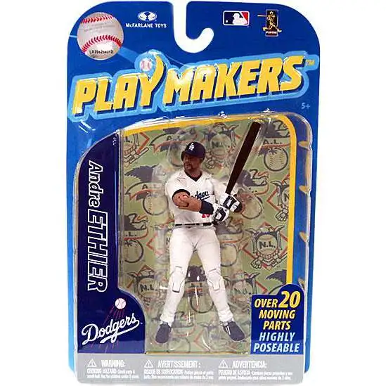 McFarlane Toys MLB Los Angeles Dodgers Playmakers Series 2 Andre Ethier Action Figure [Batting]
