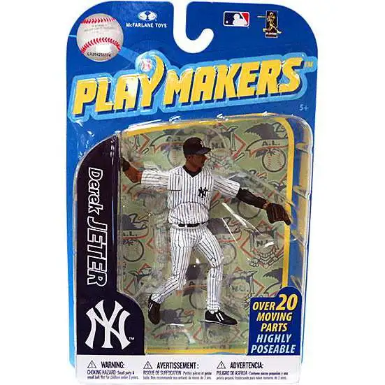 McFarlane Toys MLB New York Yankees Playmakers Series 2 Derek Jeter Action Figure [Fielding]