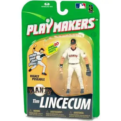 McFarlane Toys MLB San Francisco Giants Playmakers Series 1 Tim Lincecum Action Figure [Fielding]