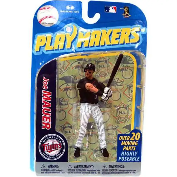McFarlane Toys MLB Minnesota Twins Playmakers Series 2 Joe Mauer Action Figure