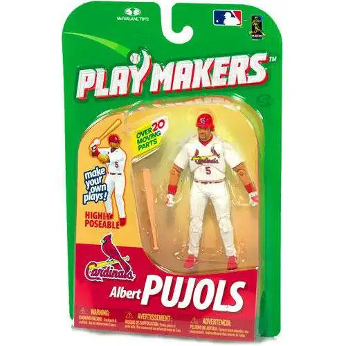 McFarlane Toys MLB St. Louis Cardinals Playmakers Series 1 Albert Pujols Action Figure [Batting]