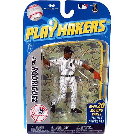 McFarlane Toys MLB New York Yankees Playmakers Series 2 Alex Rodriguez Action Figure [Fielding]