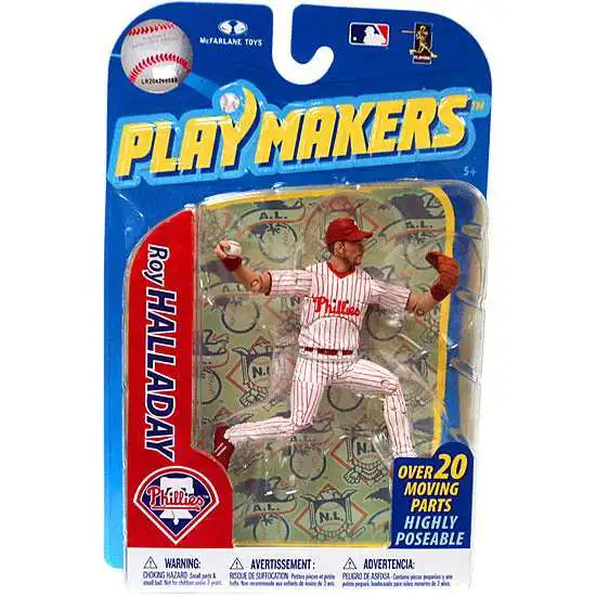 McFarlane Toys MLB Philadelphia Phillies Playmakers Series 2 Roy Halladay Action Figure
