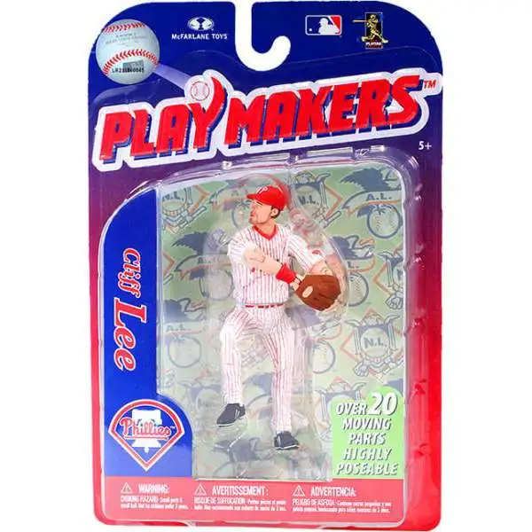 McFarlane Toys MLB Philadelphia Phillies Playmakers Series 3 Cliff Lee Action Figure
