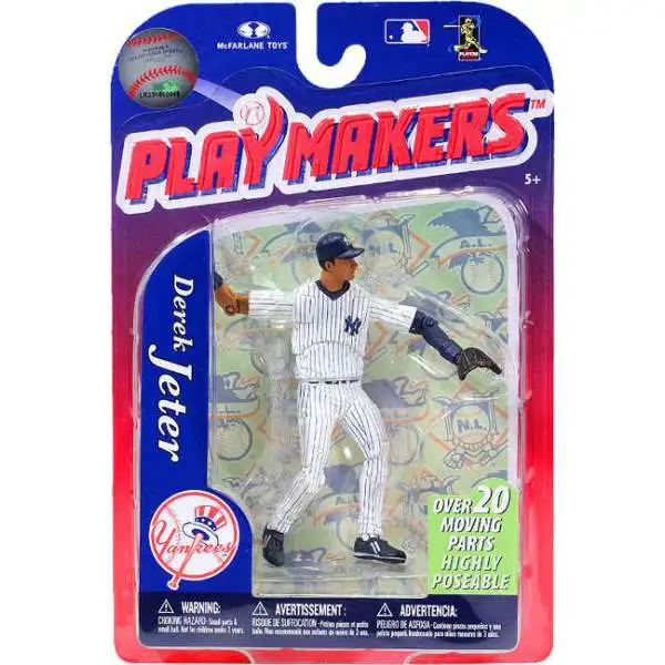 McFarlane Toys MLB New York Yankees Playmakers Series 3 Derek Jeter Action Figure
