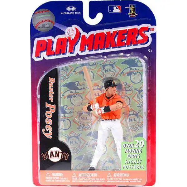 McFarlane Toys MLB San Francisco Giants Playmakers Series 3 Buster Posey Action Figure