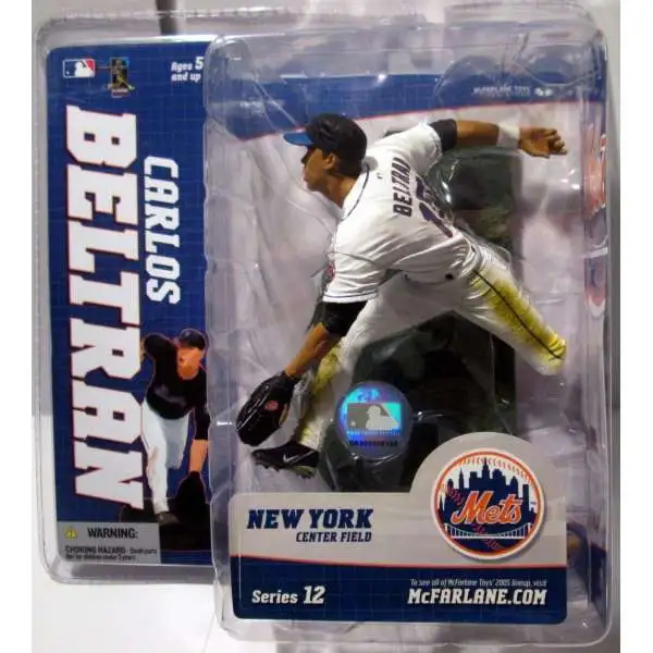 McFarlane Toys MLB New York Mets Sports Picks Baseball Series 12 Carlos Beltran Action Figure [White Jersey Variant]