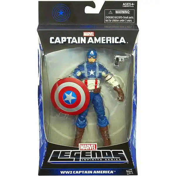 Marvel Legends Mandroid Series 1 WW2 Captain America Action Figure