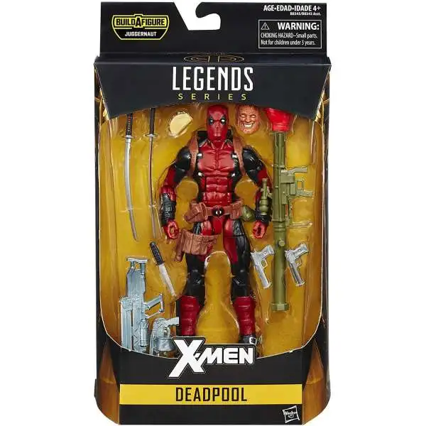 X-Men Marvel Legends Juggernaut Series Deadpool Action Figure [Damaged Package]