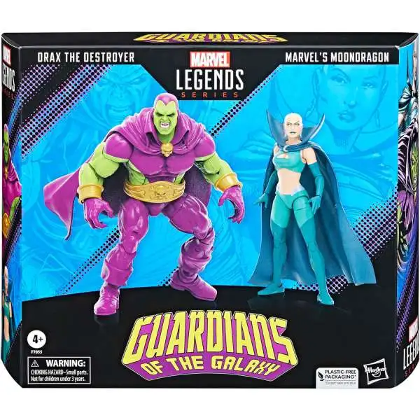 Guardians of the Galaxy Marvel Legends Drax the Destroyer & Moondragon Action Figure 2-Pack