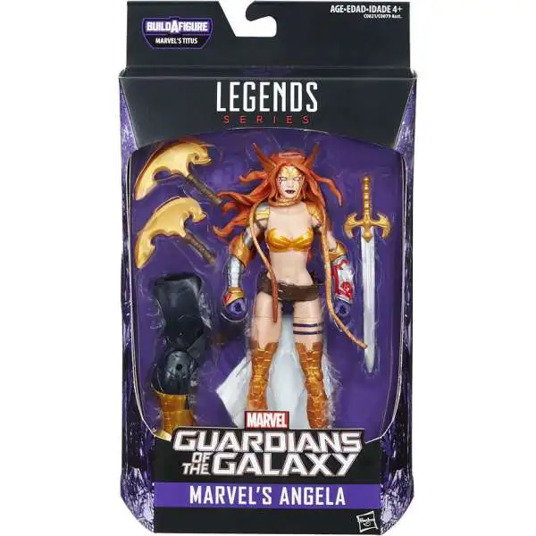 Guardians of the Galaxy Vol. 2 Marvel Legends Titus Series Marvel's Angela Action Figure