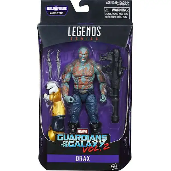 Guardians of the Galaxy Vol. 2 Marvel Legends Titus Series Drax Action Figure