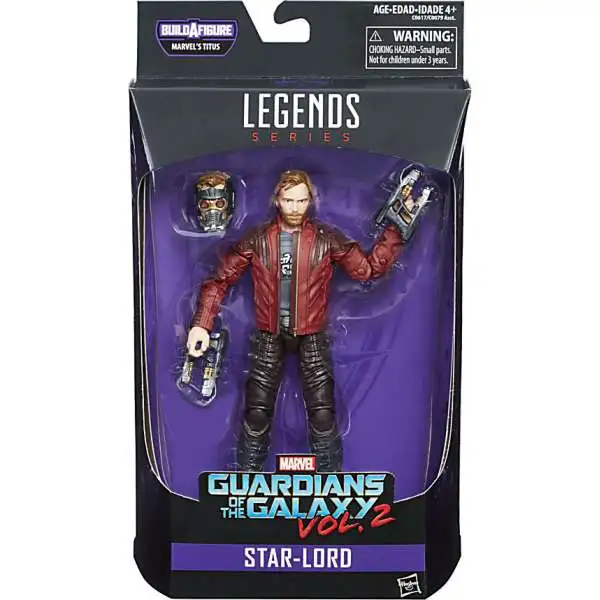  Marvel Guardians of the Galaxy Legends Series Star-Lord, 6-inch  : Toys & Games