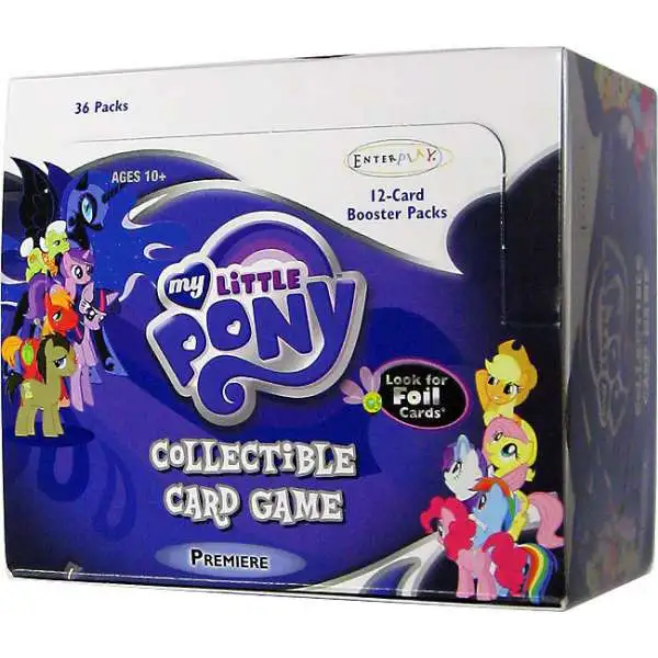 My Little Pony Trading Card Game Premiere Booster Box [36 Packs]