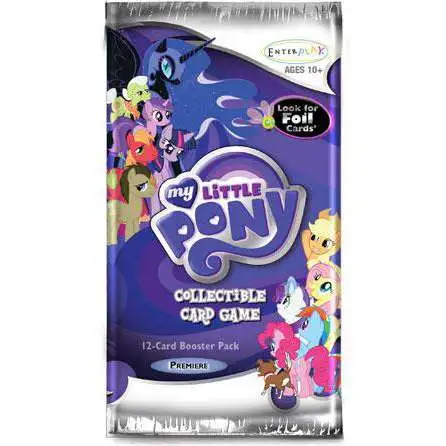 My Little Pony Trading Card Game Premiere Booster Pack [12 Cards]