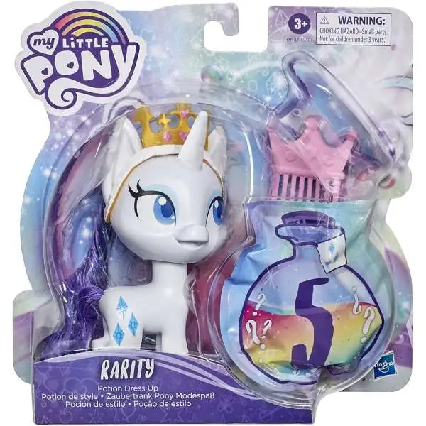 My Little Pony Dress Up Magic Rarity Princess 5-Inch Figure