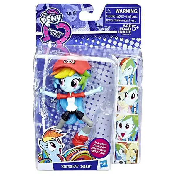 My Little Pony Equestria Girls Mall Collection Rainbow Dash 5'' Doll