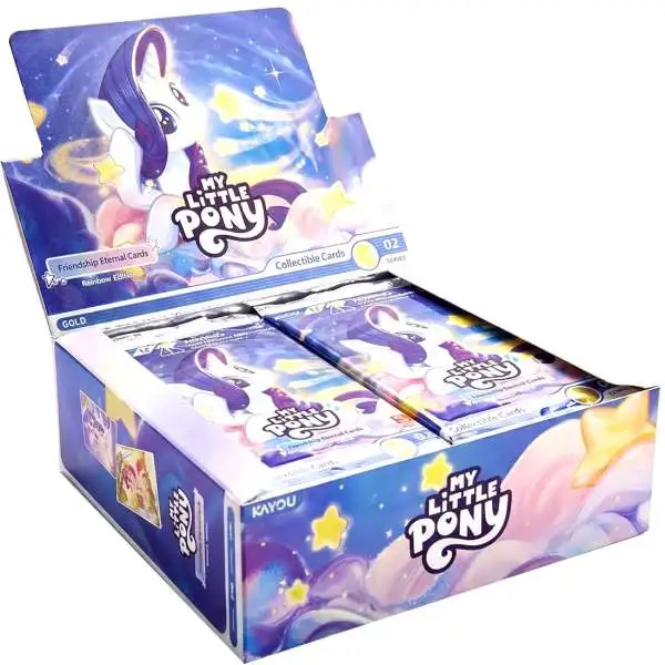My Little Pony Trading Card Game Friendship is Eternal Rainbow Edition Trading Card Box #02 [20 Packs]