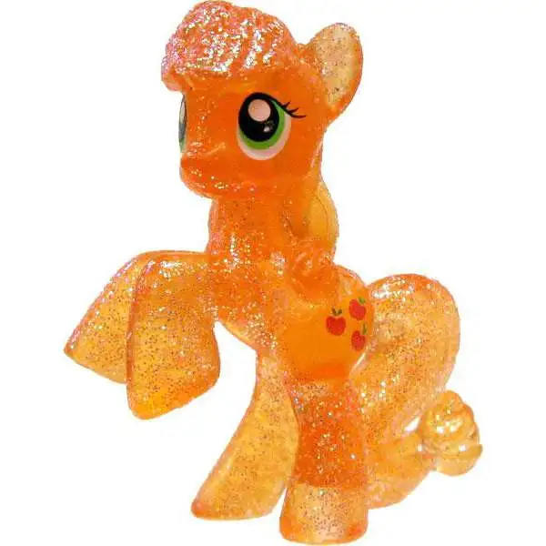 My Little Pony Friendship is Magic 2 Inch Applejack Exclusive PVC Figure [Crystal Glitter]
