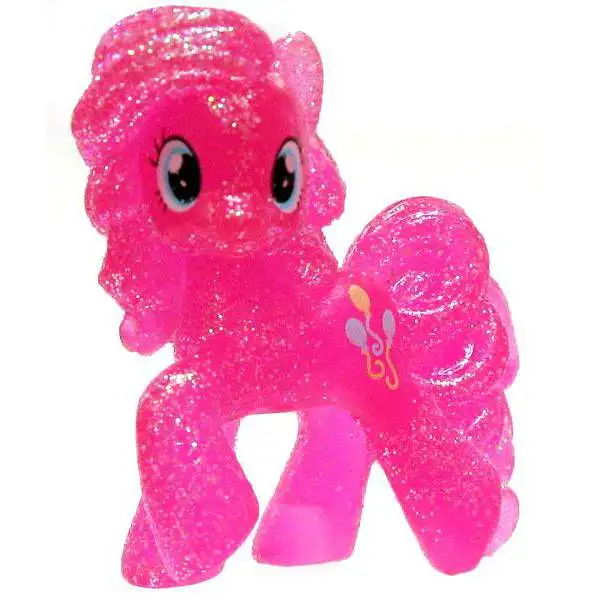 My Little Pony Friendship is Magic 2 Inch Pinkie Pie Exclusive PVC Figure [Crystal Glitter]