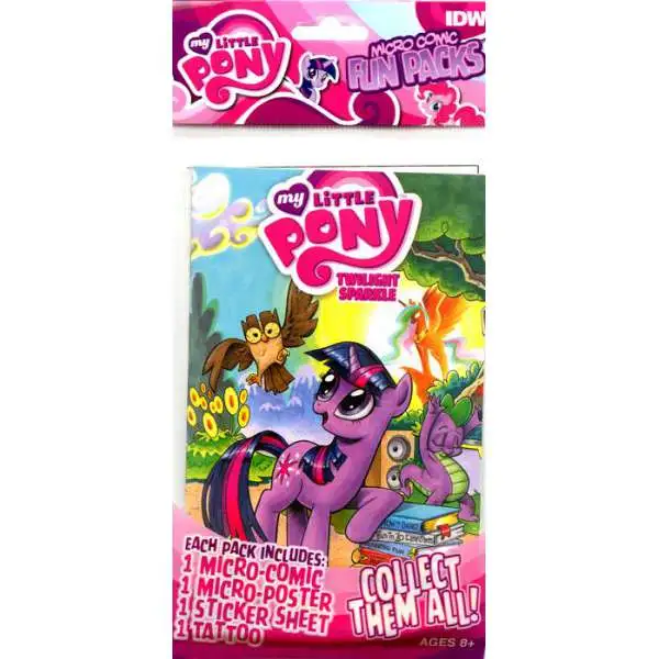 My Little Pony Fun Packs Twilight Sparkle Micro Comic Book Fun Pack