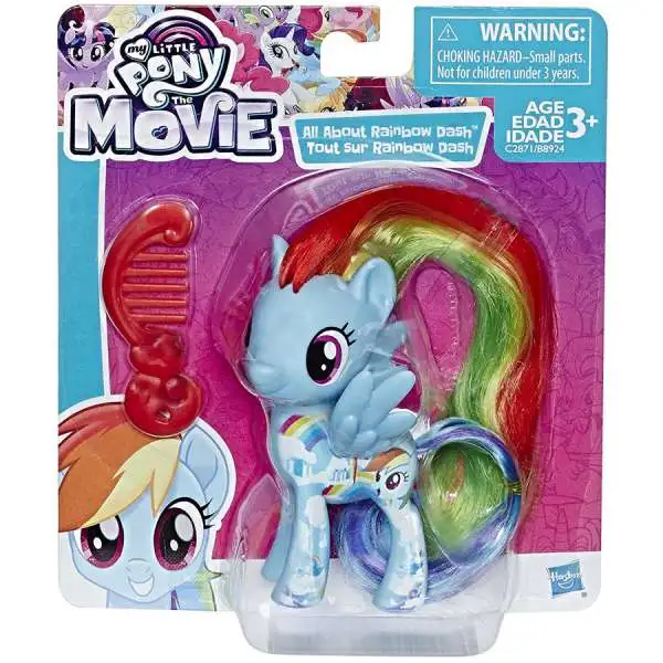 My Little Pony The Movie All About Rainbow Dash Mini Figure