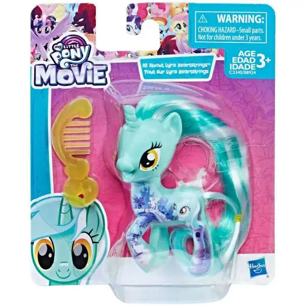 My Little Pony The Movie All About Lyra Heartstrings Mini Figure