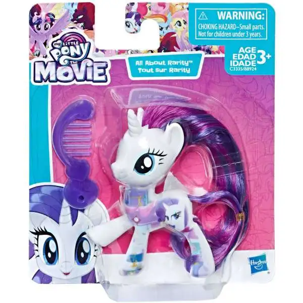 My Little Pony The Movie All About Rarity Mini Figure