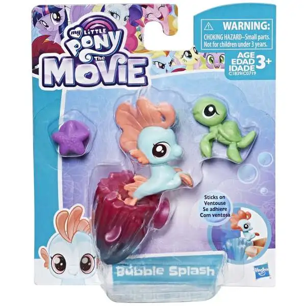 My Little Pony The Movie Bubble Splash Baby Seapony Mini Figure