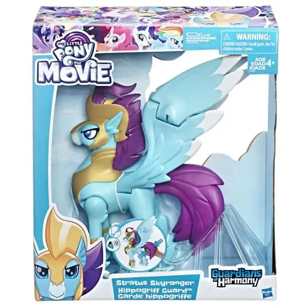 My Little Pony Guardians of Harmony The Movie Stratus Skyranger Hippogrigg Guard Figure