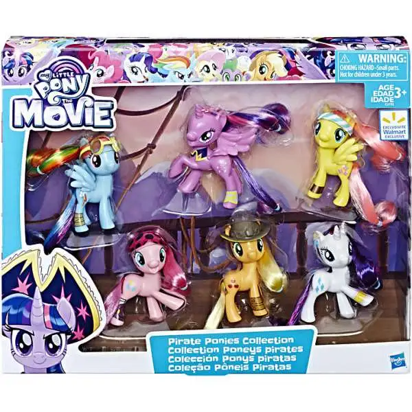 My Little Pony Pirate Ponies Collection Exclusive Figure 6-Pack