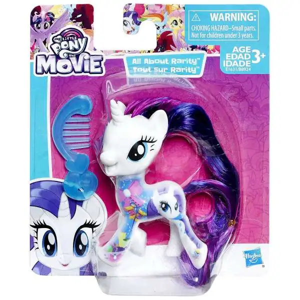 My Little Pony The Movie Rarity Mini Figure