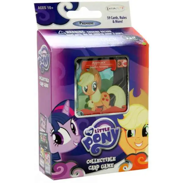 My Little Pony Friendship is Magic Premiere Edition Applejack Theme Deck
