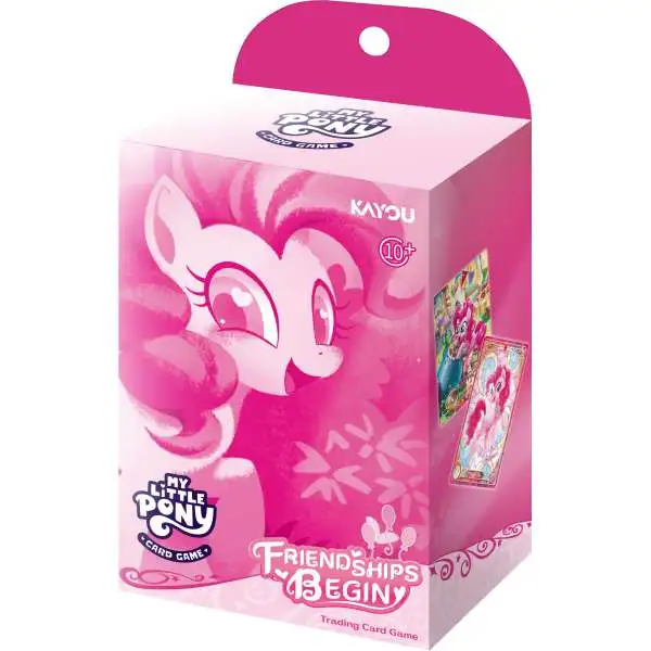 My Little Pony Trading Card Game Friendships Begins Pinkie Pie Starter Deck #001A-NA [70 Cards & 3 Packs!] (Pre-Order ships April)