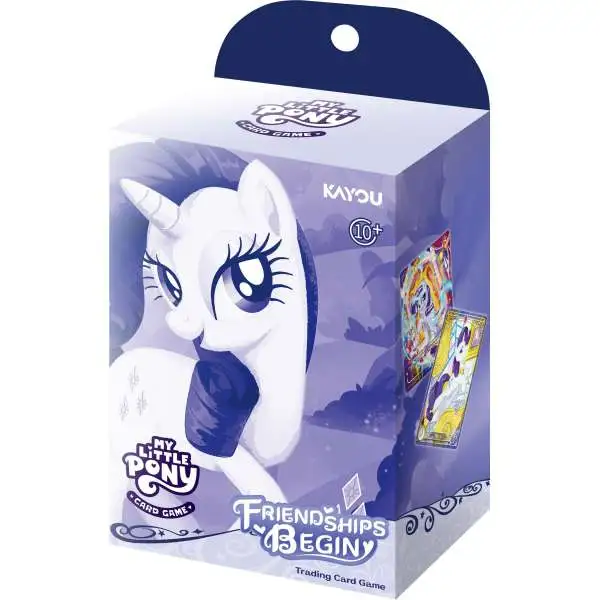 My Little Pony Trading Card Game Friendships Begins Rarity Starter Deck #001A-NA [70 Cards & 3 Packs!] (Pre-Order ships April)