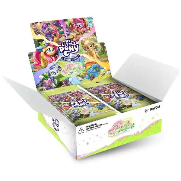 My Little Pony Trading Card Game Fantasy Wonderland Booster Box BNA01 [20 Packs]