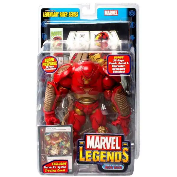 Marvel Legends Legendary Riders Series Hulk Buster Iron Man Action Figure