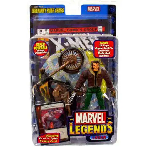 Marvel Legends Legendary Riders Series Logan Action Figure